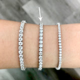 18K Gold Diamond Tennis Bracelet