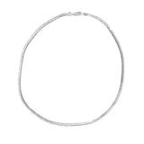 14K White Gold Curb Chain