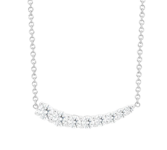 18K Gold Herz Halskette