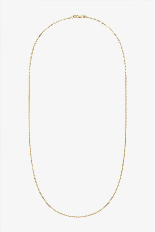18K Gold Herz Halskette