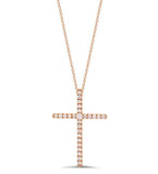 Signature Diamond Cross Halskette (3 Größen)