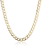 14K Yellow Gold Curb Chain