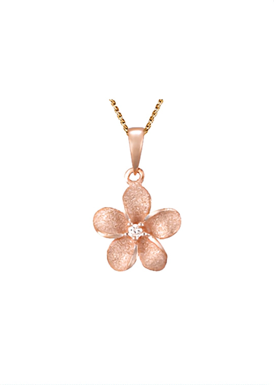 14K Gelbgold Blumenring