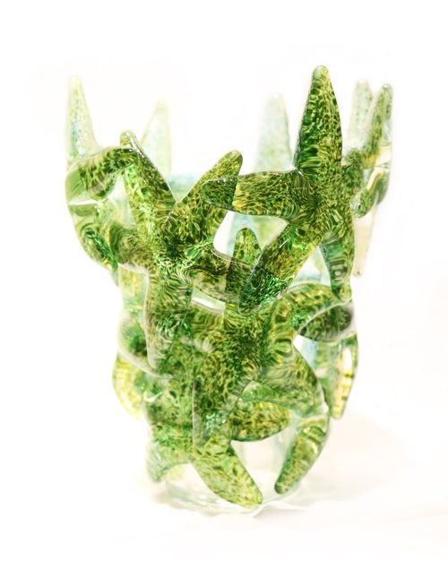 Grüne Seestern Cluster Vase