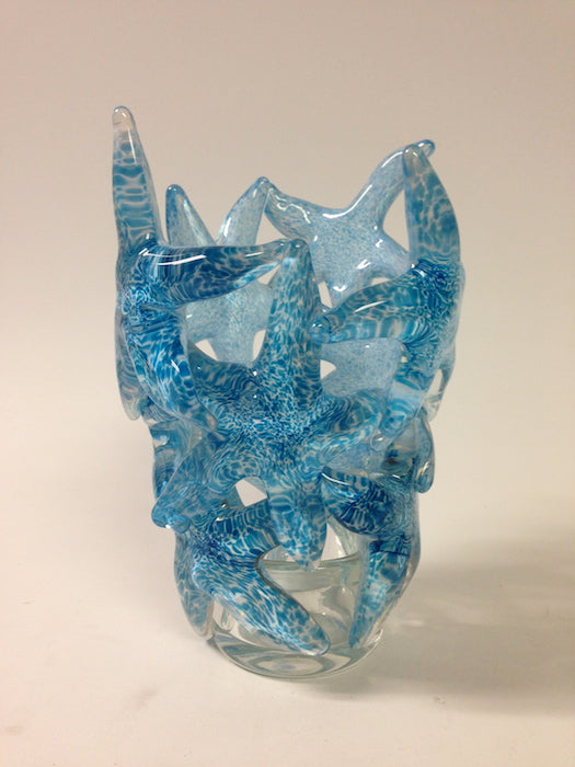 Light Blue Starfish Cluster-Vase