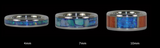 Black Ebony Titanium Ring Band