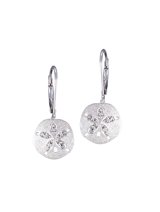14K Gelbgold Hibiskus Ohrringe