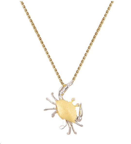 14K nörgeln Anhänger mit 30 Diamanten