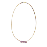 Custom Nameplate Necklace 1.4MM Chain