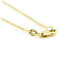 Bermuda Wavy Diamond Bar Necklace 14K Yellow Gold